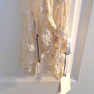 Sole Society natural cotton scarves